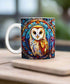 Bernadette Barn Owl Suncatcher Artwork Ceramic Mug